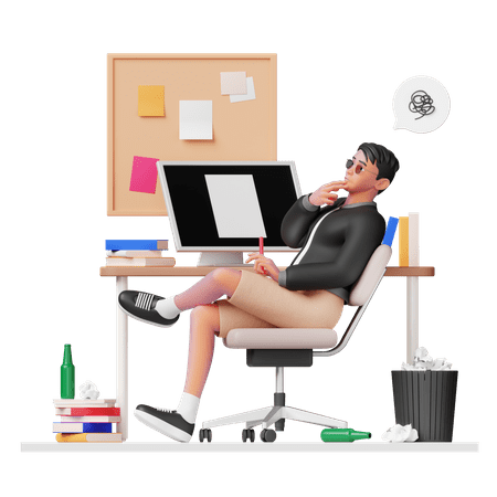صفحه اصلی سایت ورژن یک 1 man doing design thinking 5984562 4971232